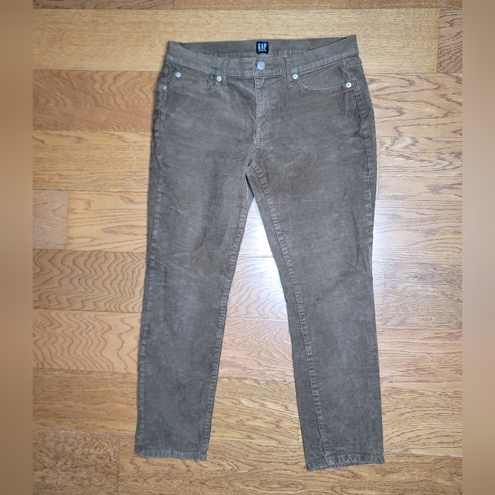 GAP True Skinny Corduroy Pants Size 28P